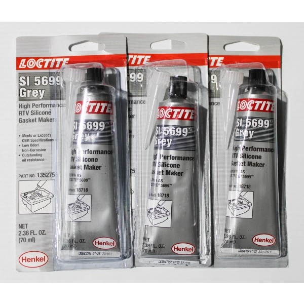 3 X 70ML LOCTITE SI 5699 RTV SILICONE GASKET MAKER