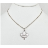 Image 1 : .925 SILVER 20" MAPLE LEAF NECKLACE