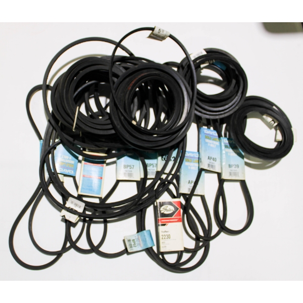 29 NEW AGRICULTURAL V-BELTS - ASST. SIZES