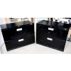 Image 1 : 2 X 2 DRAWER LATERAL FILING CABINETS - 36" L X 18" W X 28" H