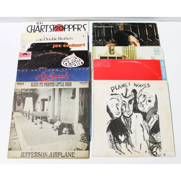 10 VINTAGE RECORDS INC. DIRE STRAITS & CHEAP TRICK