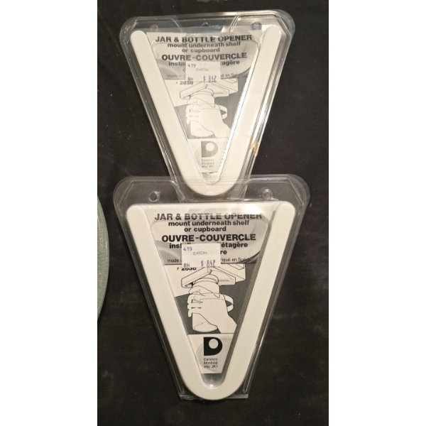 2 NEW JAR / BOTTLE UNDER COUNTER OPENERS