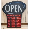 Image 1 : 24" LIGHT UP OPEN SIGN 
