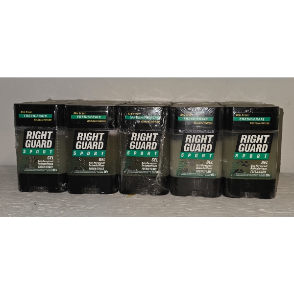 10PKS OF 3 RIGHT GUARD UNDER ARM 