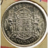 Image 1 : 1937 SILVER AU CANADIAN 50 CENT COIN