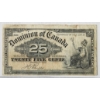 Image 1 : 1900 DOMINION OF CANADA 25 CENT SHIN PLASTER
