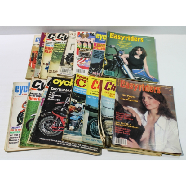 1970'S & 1980'S CHOPPER MOTORCYCLE MAGAZINES