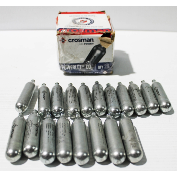19 CROSSMAN POWERLET CO2 12G CARTRIDGES
