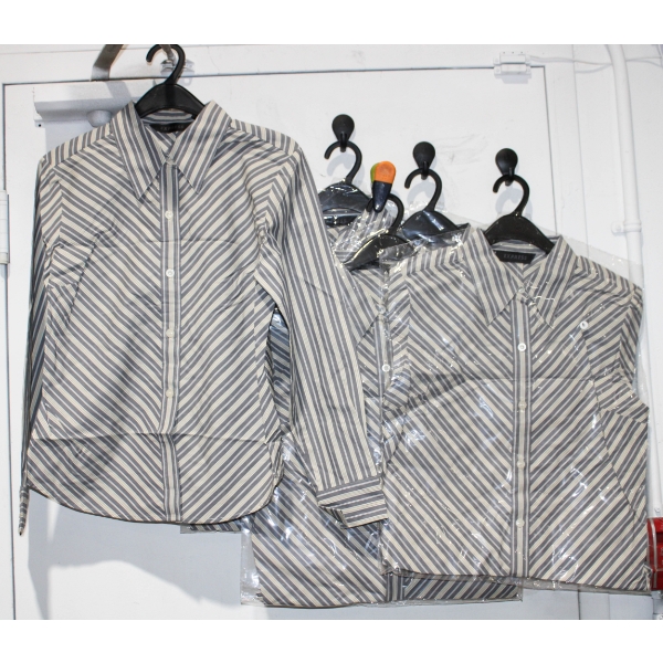 5 KIDS WESTERN / DRESS LONG SLEEVE STRIPED SHIRT - SIZE 6