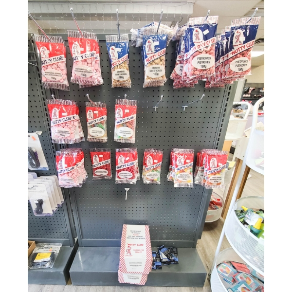 NUTTY CLUB CANDY AND ASSORTED NUTS