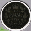 Image 1 : 1913 CANADIAN SILVER 10 CENT COIN