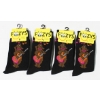 Image 1 : 4PR NEW WOMEN'S FOOZYS SOCKS - DOG - BLK