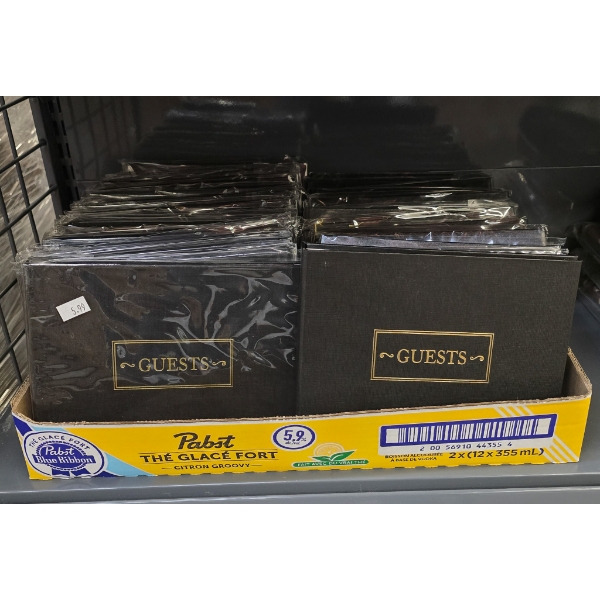 LOT OF "GUESTS" SIGNING BOOKS