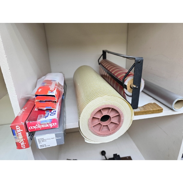 GIFT WRAPPING AND WRAP DISPENSER