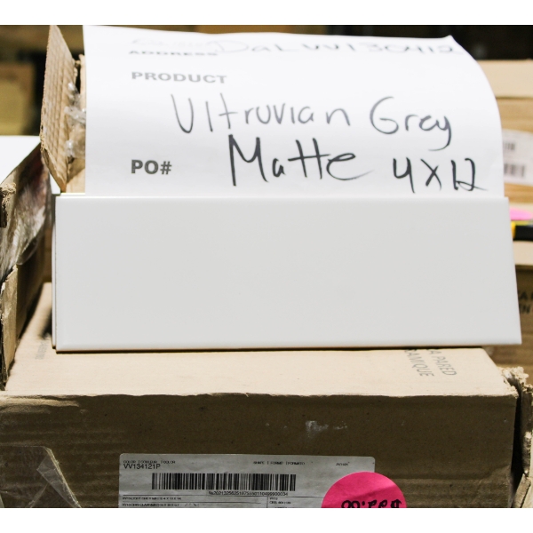 NEW VV13 LIGHT GREY MATTE TILE