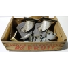 Image 1 : 2 BISSICK 6" CASTERS - 4 X 3" 660LB METAL CASTERS