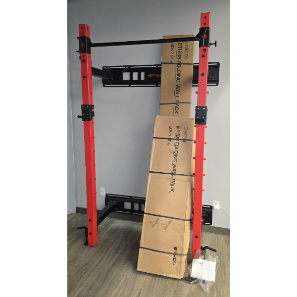 EITHOS FITNESS FOLDING WALL RACK