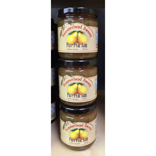 3 SUMMERLAND SWEETS PURE PEAR JAM