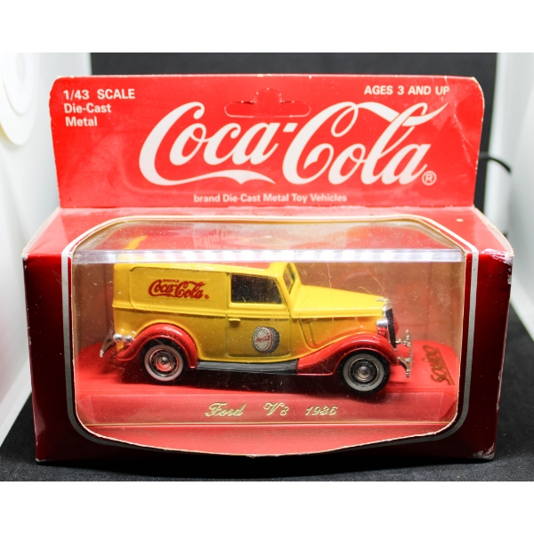 COCA-COLA 1/43 SCALE DIE-CAST 1936 FORD V8