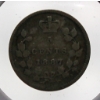 Image 1 : 1887 FINE CANADIAN SILVER 10 CENT COIN