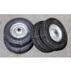 Image 1 : SET OF FOUR 10 X 2.75 UTILITY CART WHEELS