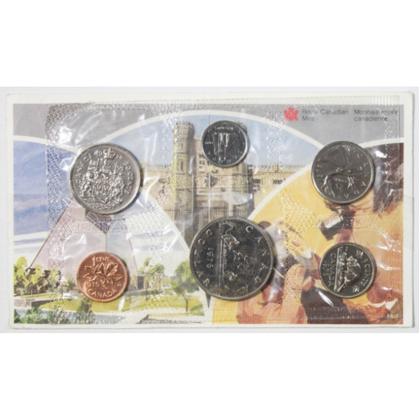1976 PROOF CANADA MINT SEALED COIN SET