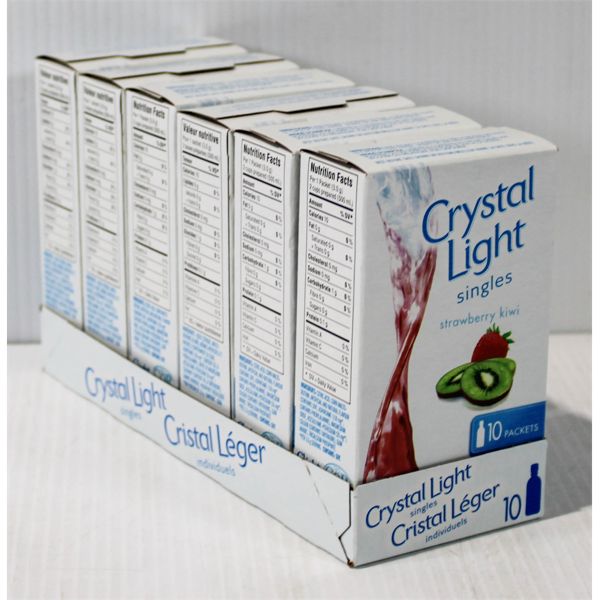 6 BXS X 30G CRYSTAL LIGHT STRAWBERRY KIWI JUICE MIX