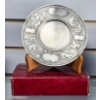 Image 1 : NEW PEWTER BIRTH PLATE W/ DISPLAY STAND