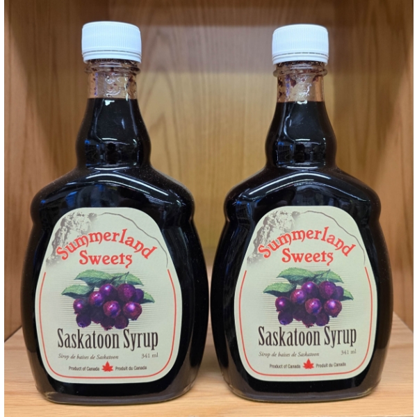 2 SUMMERLAND SWEETS SASKATOON SYRUP