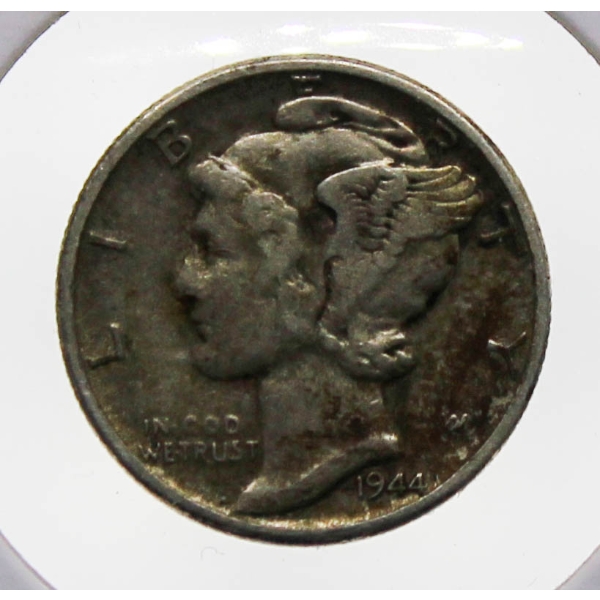 1944 USA MERCURY SILVER 10 CENT COIN