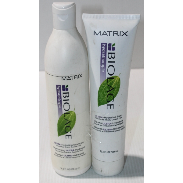 2 MATRIX HAIR PROD. ULTRA-HYDRATING SHAMPOO & BALM