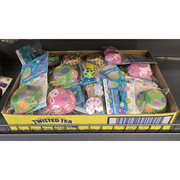 EASTER CUPCAKE CUPS AND DECORATIONS