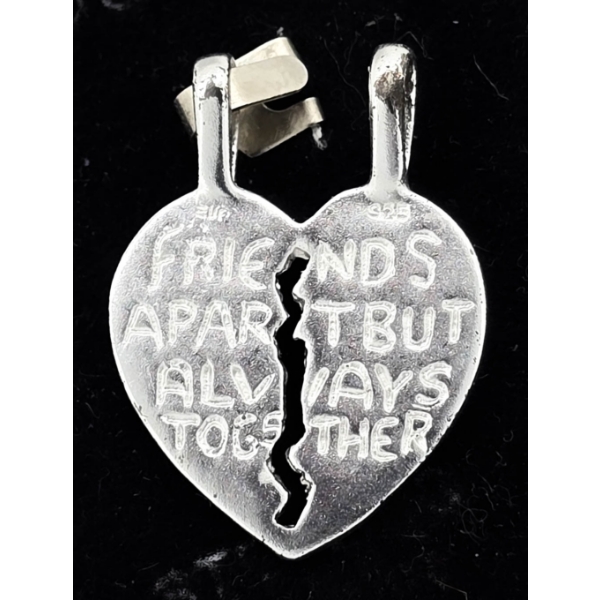 .925 SILVER FRIENDS FOR EVER STYLE PENDANT