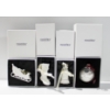 Image 1 : 4 PANDORA CHRISTMAS TREE ORNAMENTS - BELL SLEIGH ETC.