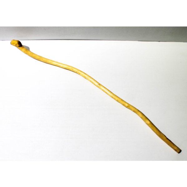 HAND CARVED WALKING STICK - SIZE 36" H