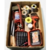 Image 1 :  MISC TOOLS, RIGID 12" PIPE WRENCH, SOLDERING WIRE & MORE