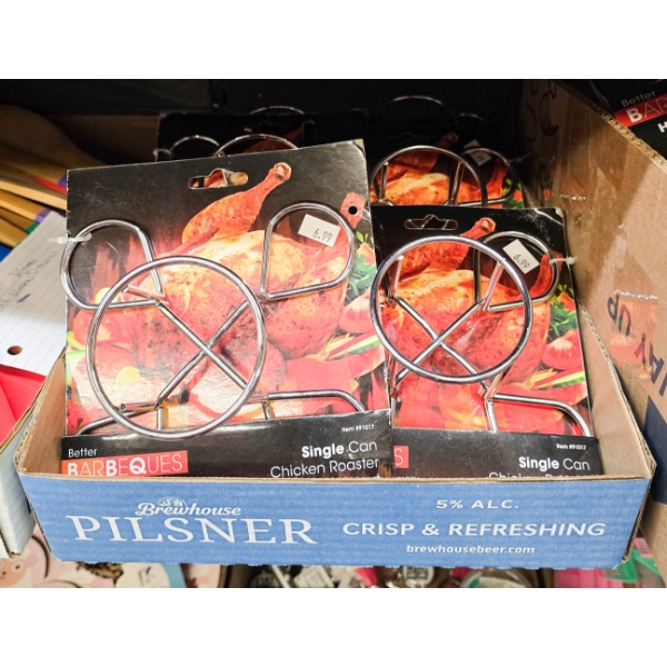 SIX SINGLE CAN CHICKEN ROASTERS