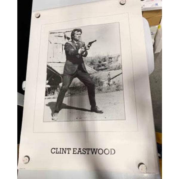 CLINT EASTWOOD DIRTY HARRY WALL POSTER