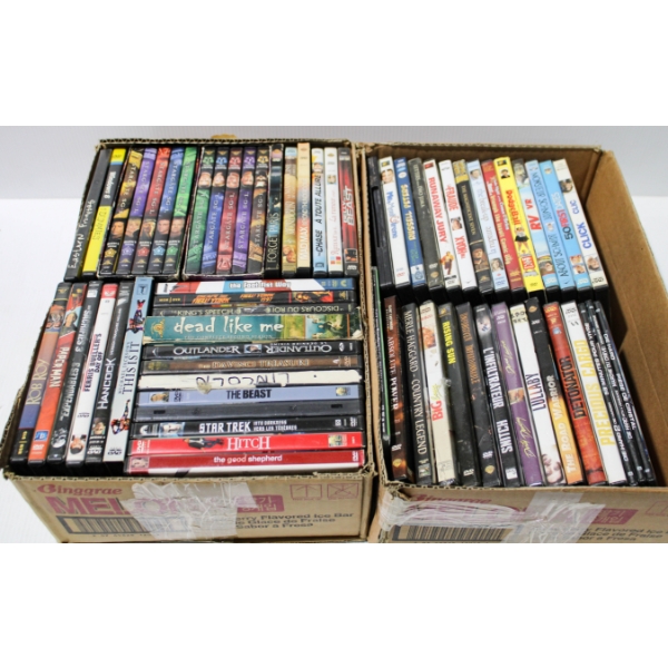 60+ DVD MOVIES & TV SERIES