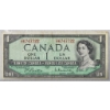 Image 1 : 1954 CANADIAN $1 POKER HAND BANK NOTE