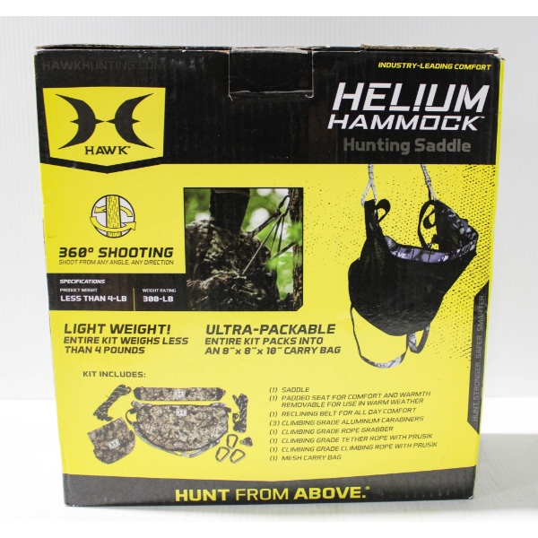 NEW CAMO HELIUM HAMMOCK HUNTING SADDLE