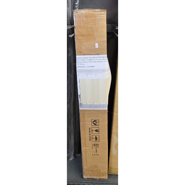 6FT X 72"H TALL SIX PANEL ROOM DIVIDER