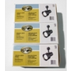 Image 1 :  3 NEW HAMPTON BAY TRACK LIGHTING HEADS - BLK FINISH