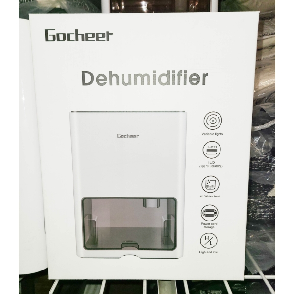NEW GOCHEER 4L DEHUMIDIFIER - GERMAN DESIGN