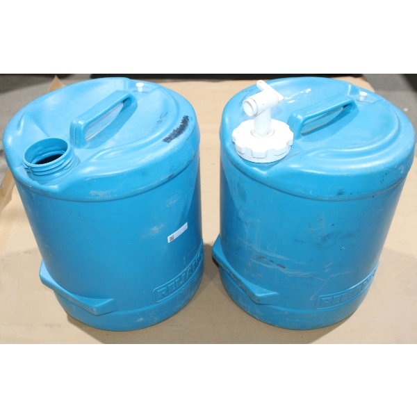 2 RELILANCE WATER JUGS - 13"H