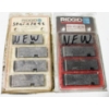 2 NEW RIDGID PIPE THREAD DIES - 1" TO 2" & 1/2" TO 3/4"