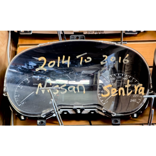 SALVAGE DASHBOARD FOR 2014-2016 NISSAN SENTRA