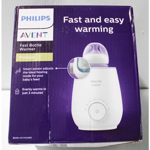 PHILIPS AVENT PREMIUM FAST BOTTLE WARMER 
