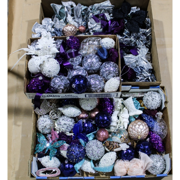 PANDORA & ASST. CHRISTMAS TREE ORNAMENTS
