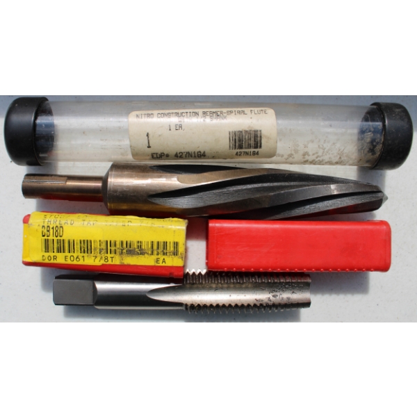 REAMER SPIRAL FLUTE & DORMER THREAD TAP